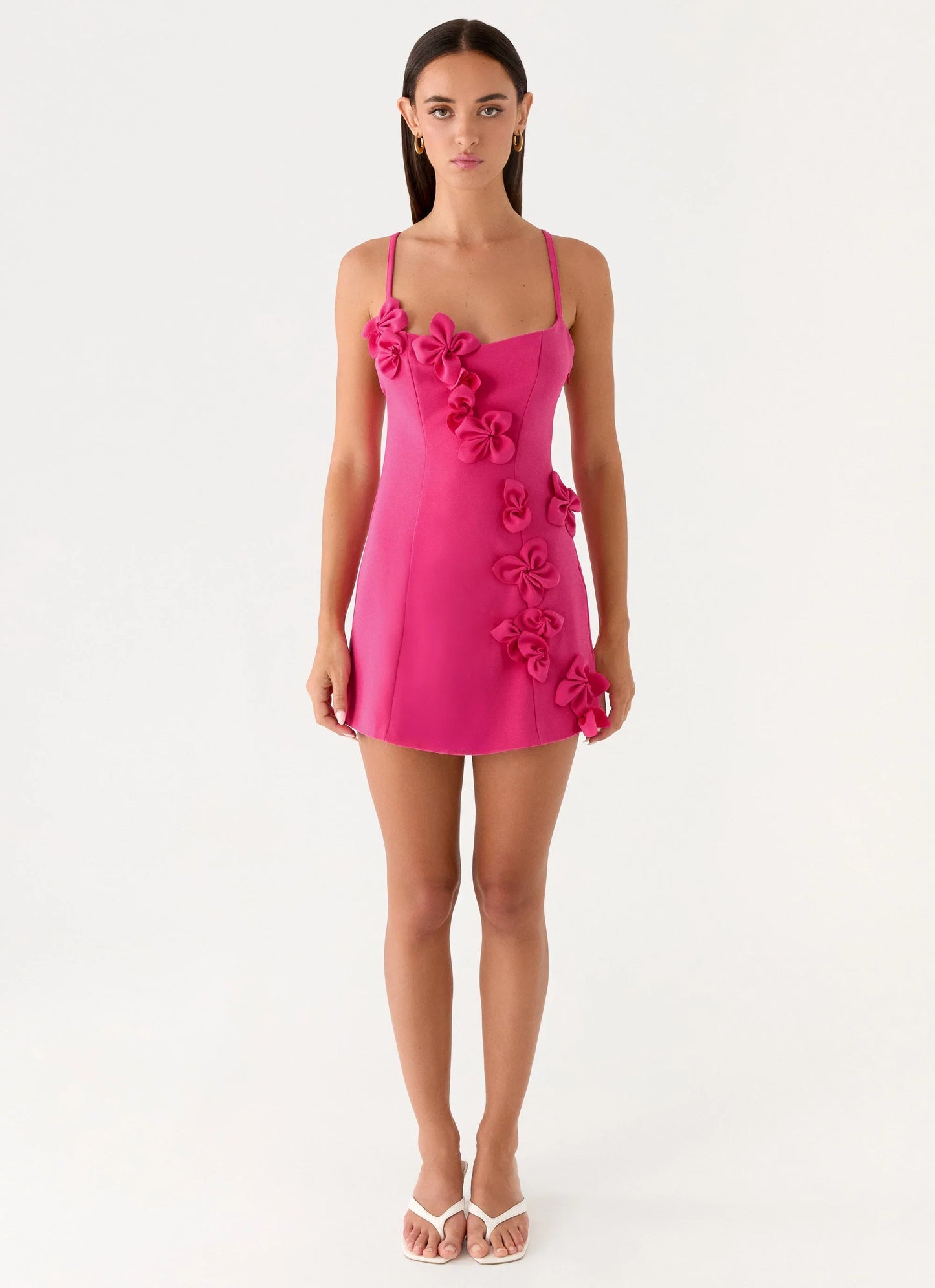 Avenya Mini Dress Fuchsia