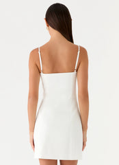 Caelia Mini Dress White