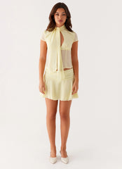 Colby Blouse Lemon