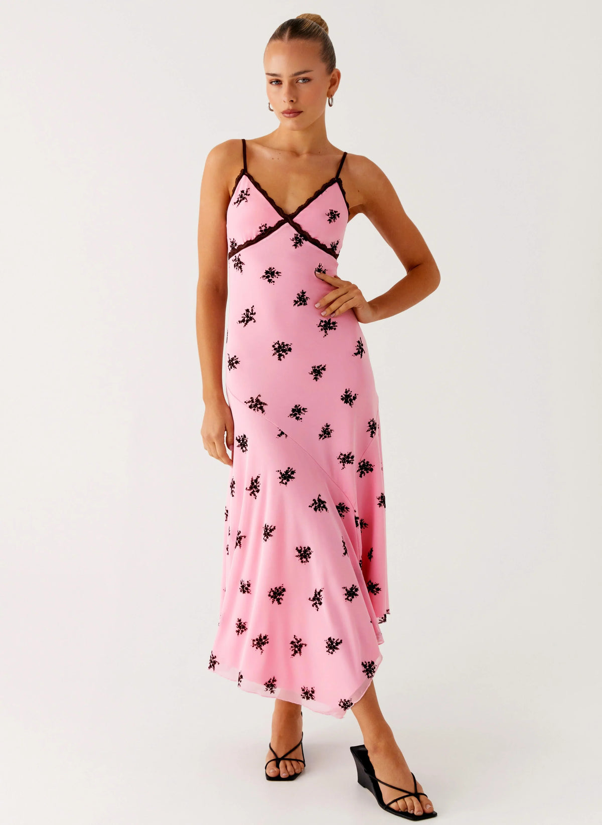 Amelia Midi Dress Pink