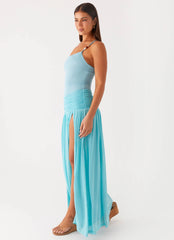 Aurelia Maxi Dress Aqua