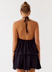 Bet You Wanna Mini Dress Black