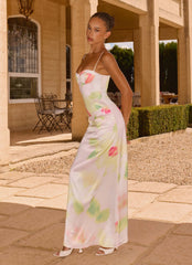 Burning Up Maxi Dress Floral Romance