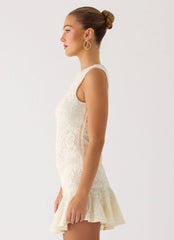 Adoria Mini Dress Ivory