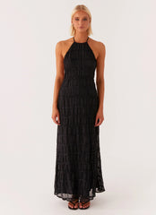 Aullie Maxi Dress Black