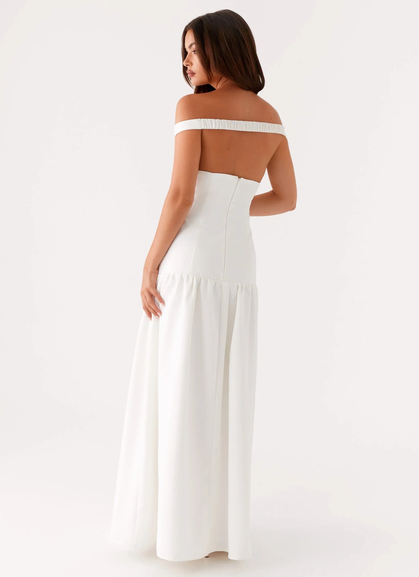 Basel Maxi Dress White