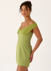 Caterina Mini Dress Fern Green