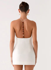 Again And Again Mini Dress Ivory