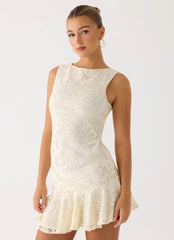 Adoria Mini Dress Ivory