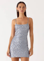 Danali Mini Dress Silver