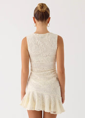 Adoria Mini Dress Ivory