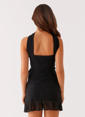 Bad Habits Mini Dress Black