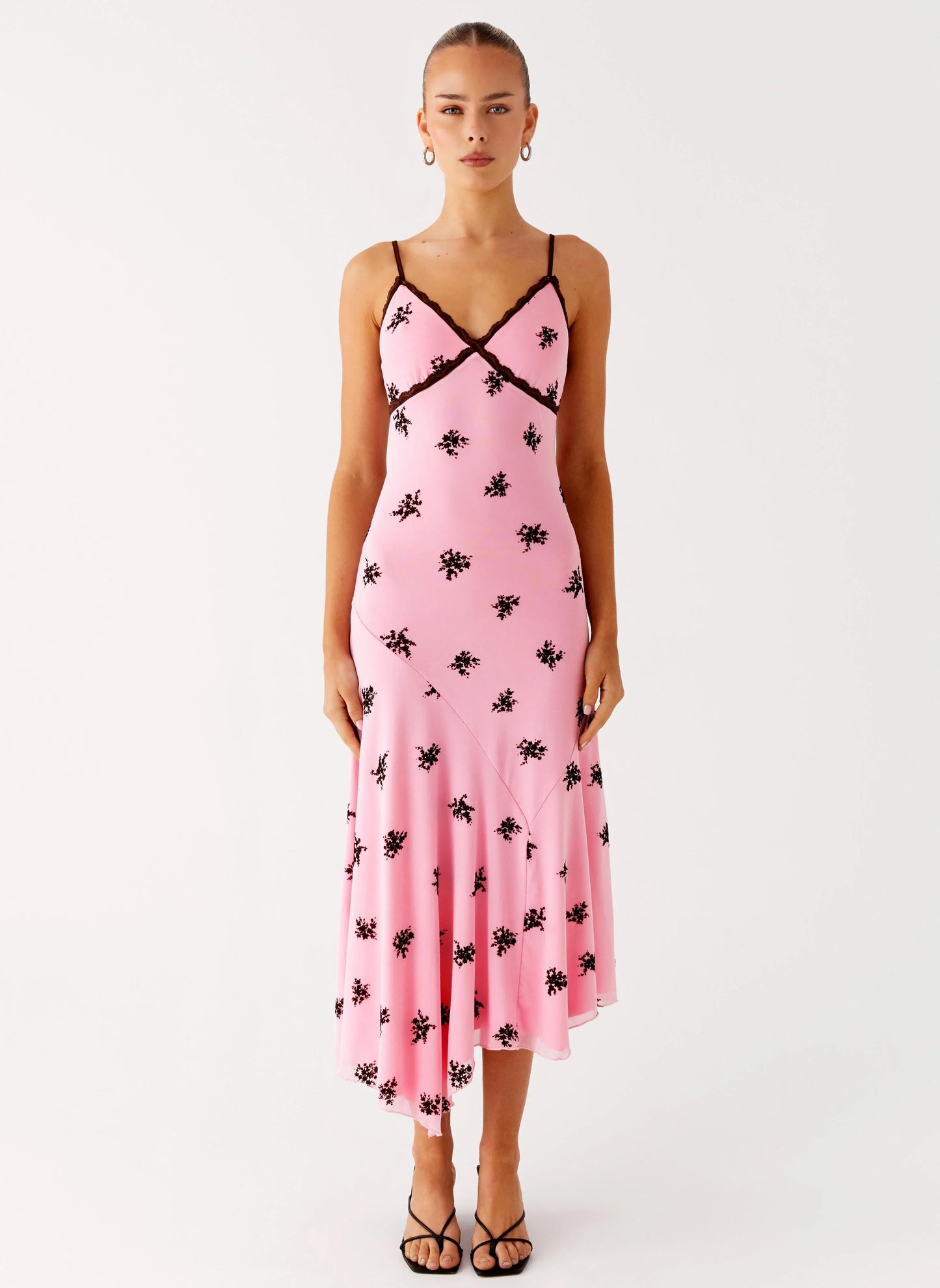 Amelia Midi Dress Pink
