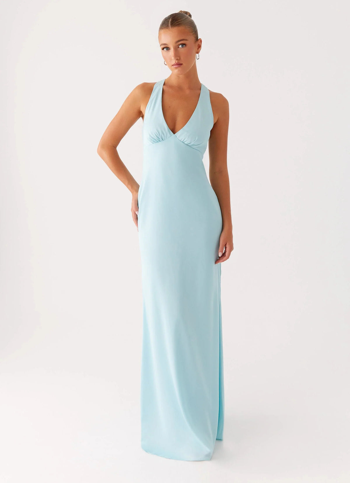 Desi Halterneck Maxi Dress Mint
