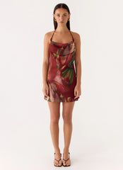 Camilla Cowl Mini Dress Cuba Cuba