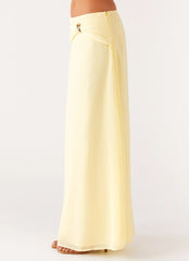Anuhea Maxi Skirt Yellow