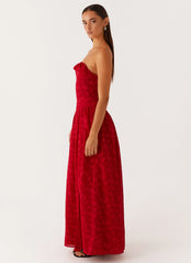 Adira Maxi Dress Red