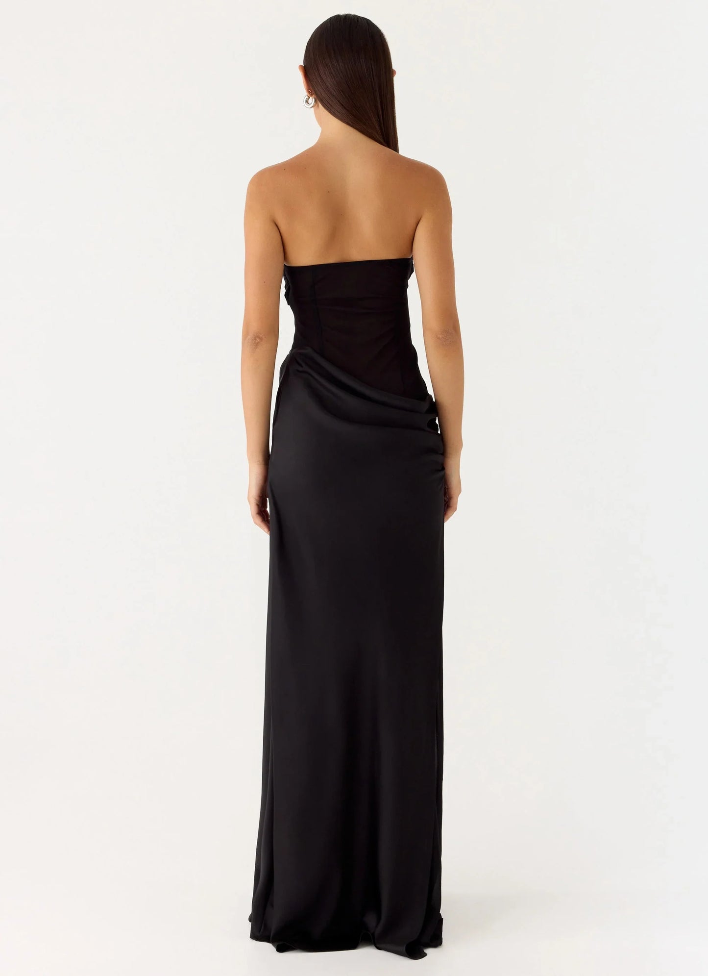 Champagne Skies Maxi Dress Black