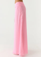 Blushing Bloom Maxi Skirt Baby Pink