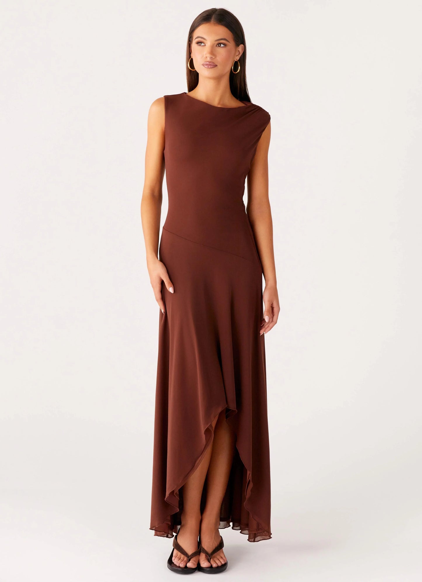 Danika Maxi Dress Chocolate