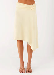 Brisa Midi Skirt Butter