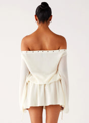 Astaria Mini Dress Ivory