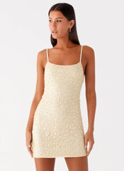 Danali Mini Dress Yellow