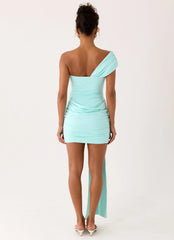 Alizee Mini Dress Aqua