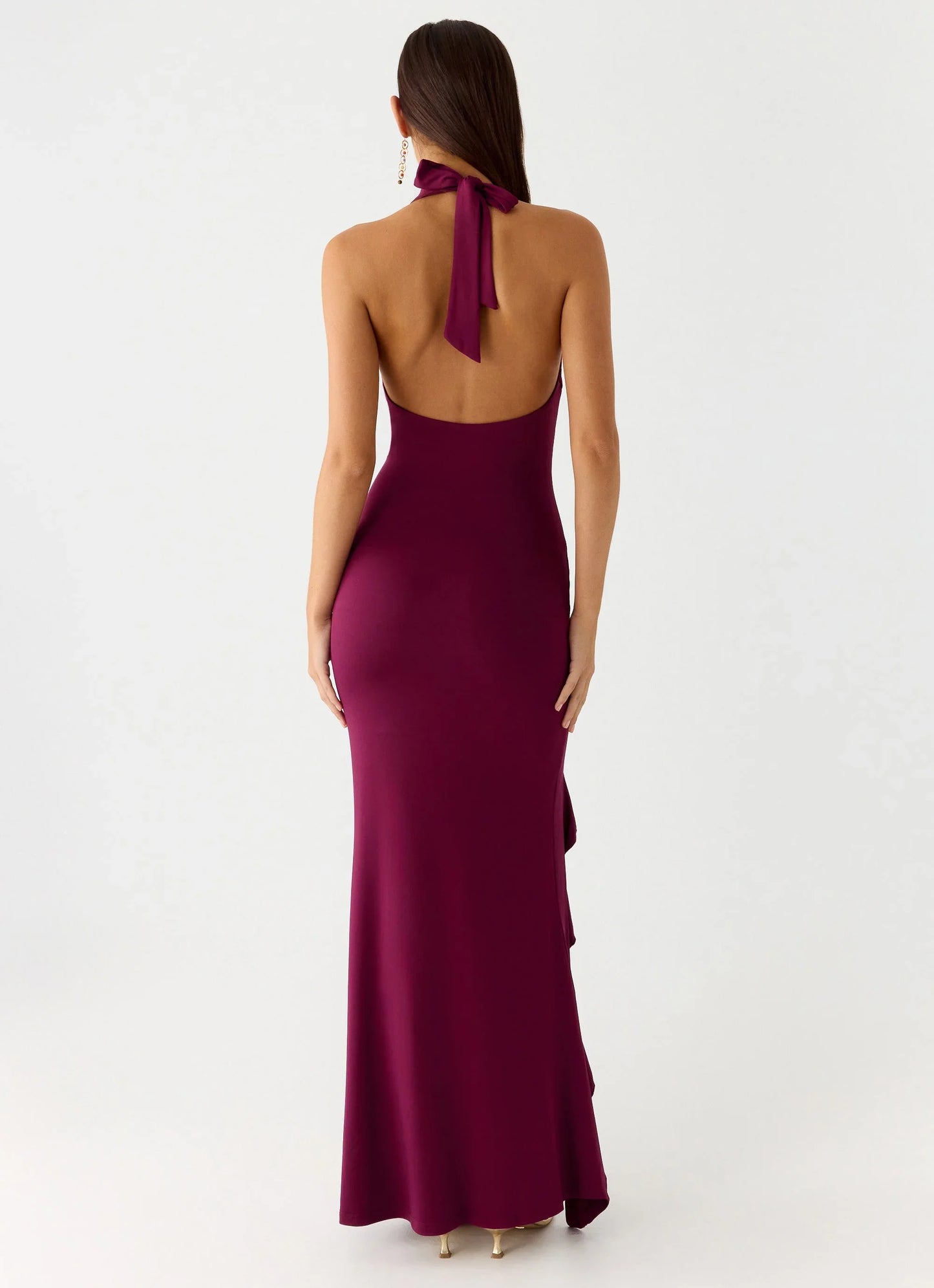 Charmed By You Maxi Dress Plum