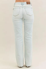 Hazel Blues® | Judy Blue Destroy & Fray Hem Bootcut Jeans