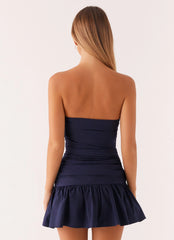Carmel Mini Dress Navy