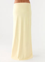 Ashi Maxi Skirt Yellow