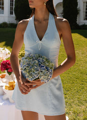 Bronte Mini Dress Blue