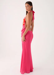 Calanbra Maxi Dress Fuchsia