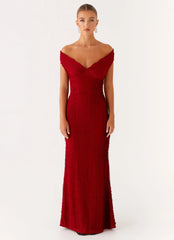 Chantelle Maxi Dress Red
