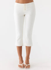 Andrea Pants - White