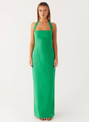 Allyse Cotton Maxi Dress Cactus