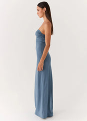 Coast Is Clear Maxi Dress Coastal Blue