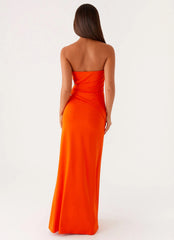 Anetta Maxi Dress Orange