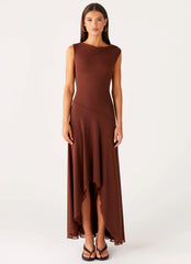 Danika Maxi Dress Chocolate