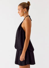 Bet You Wanna Mini Dress Black