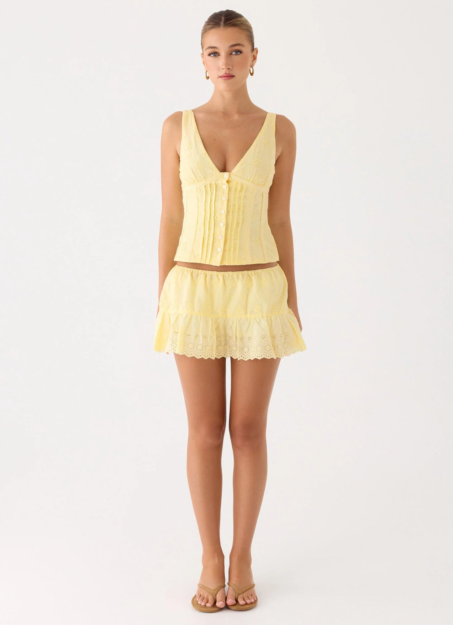 Aberley Top - Yellow
