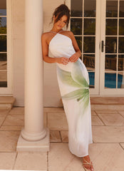 Blossom Hearts Maxi Dress Dahlia Ash