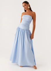 Carmel Maxi Dress Blue