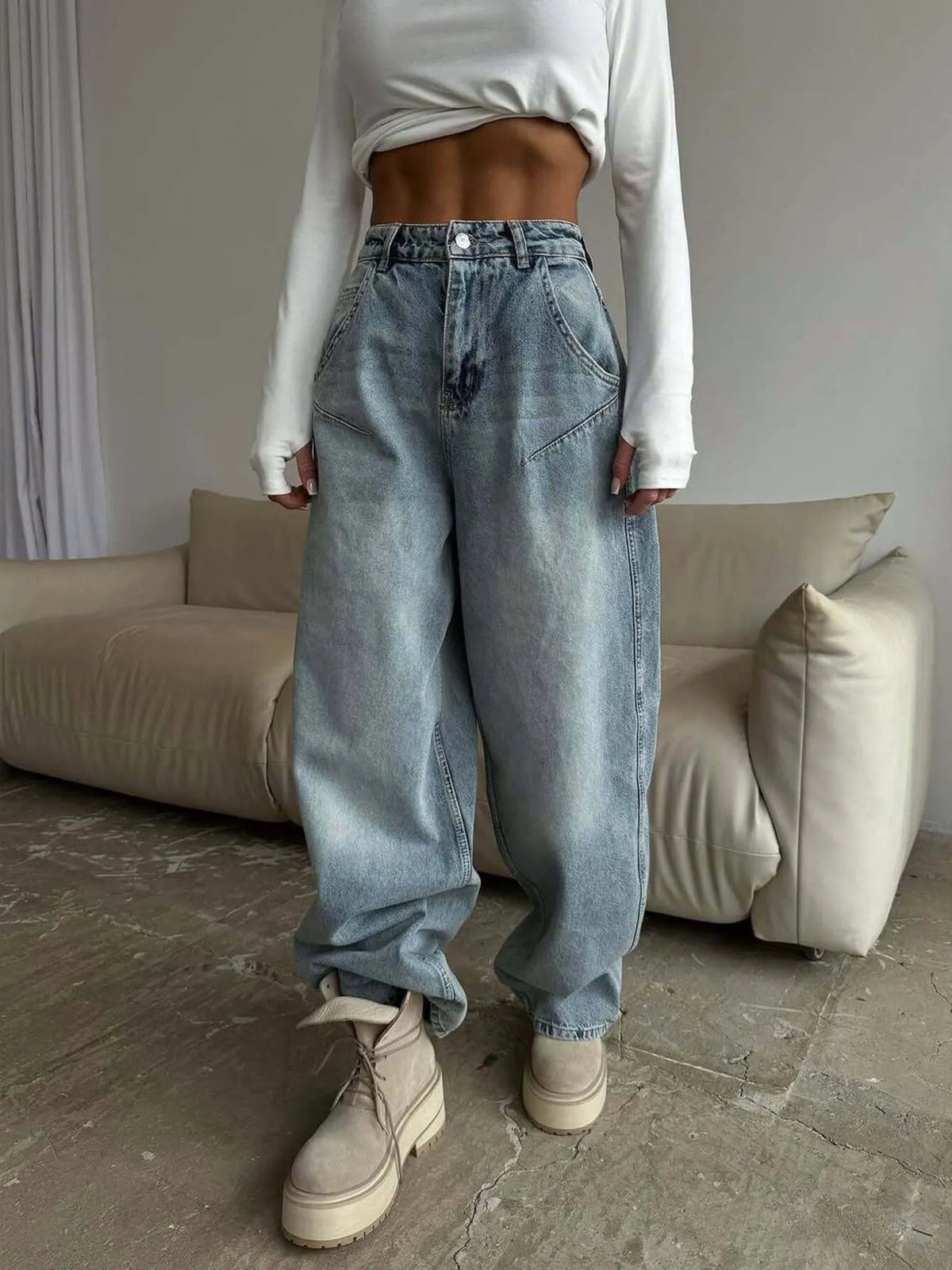 Hazel Blues® |  Wide Leg Jeans
