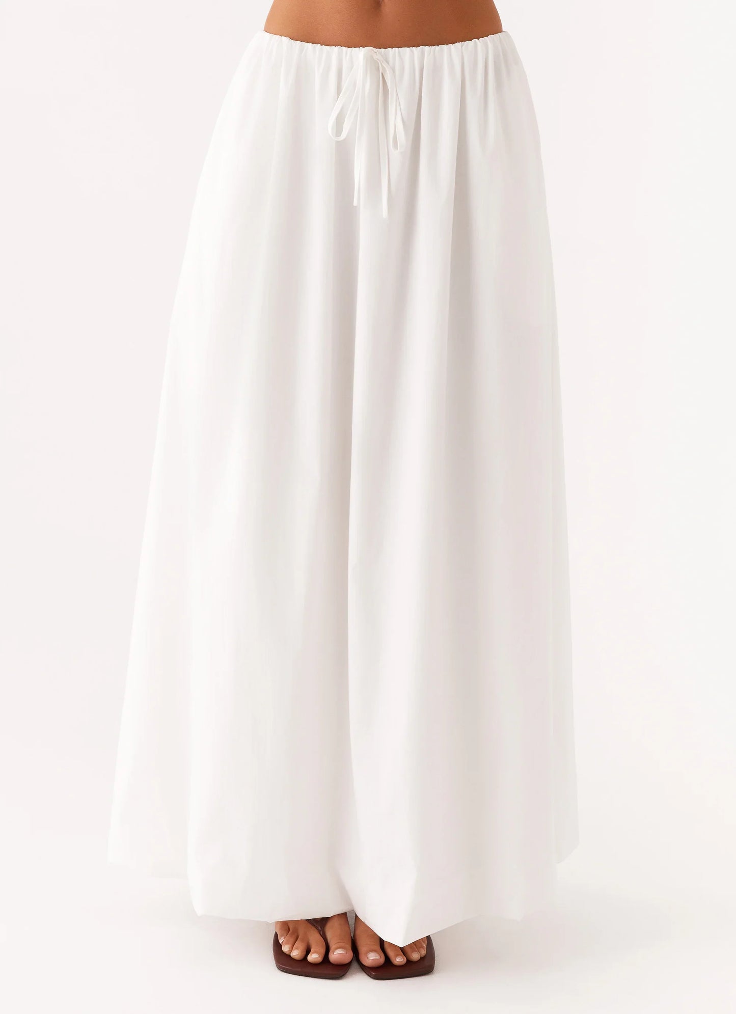 Cheryl Maxi Skirt White