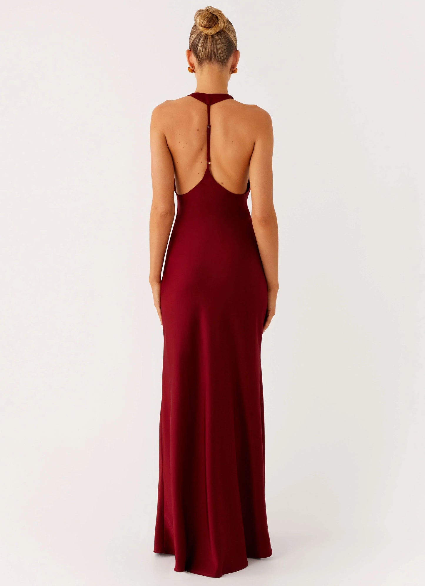 Angie Maxi Dress Burgundy