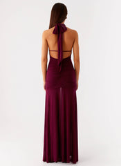 Deltina Maxi Dress Boysenberry