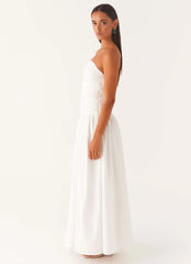 Carmel Maxi Dress White