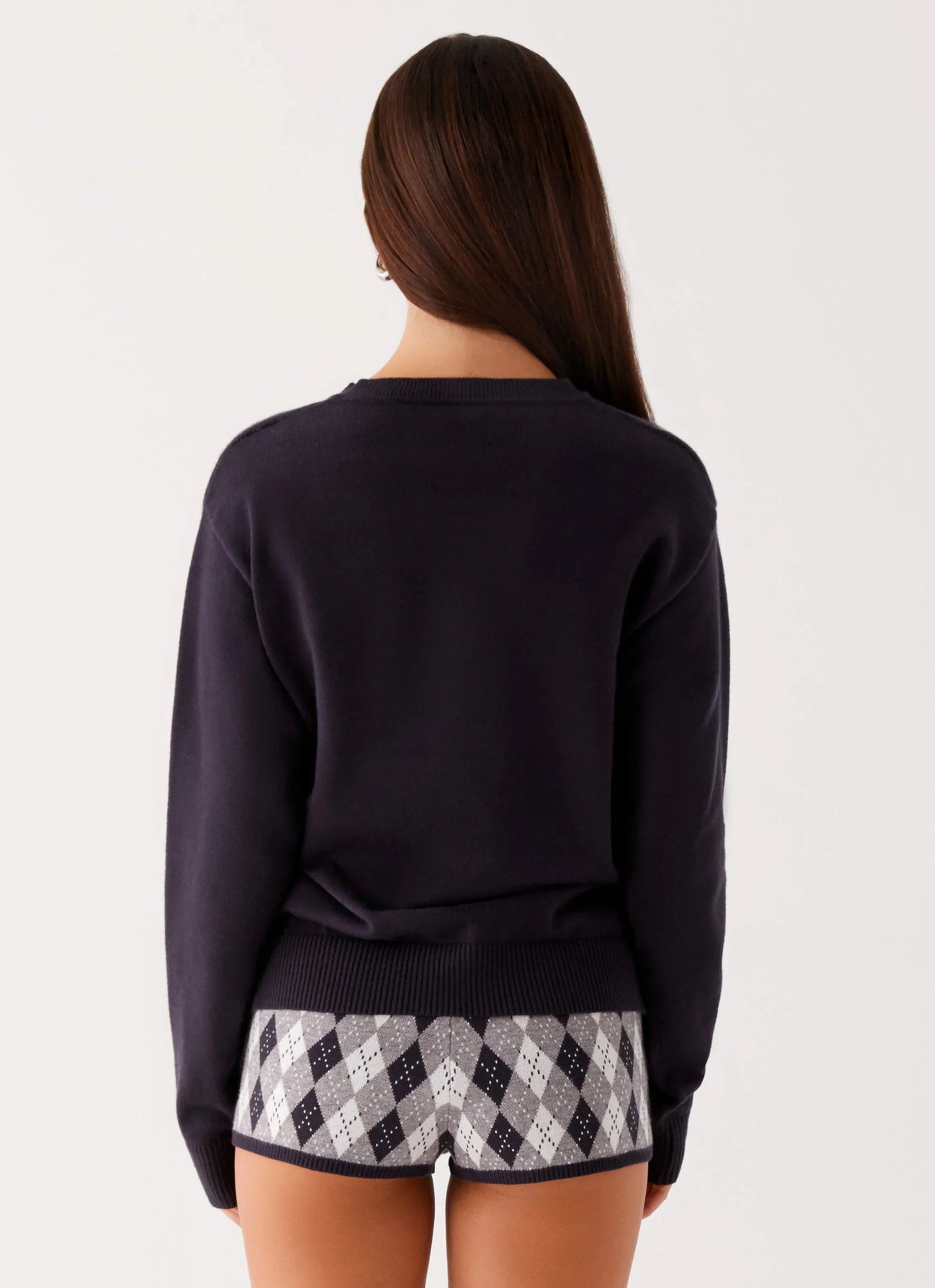 Context Knit Sweater Navy